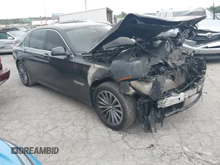 2012 BMW 7 Series 740Li with VIN WBAKB4C54CC576515, listed as a IAAI auction lot 42425218 with Not provided miles and . Bid and sale history available at DreamBid. Image 1.