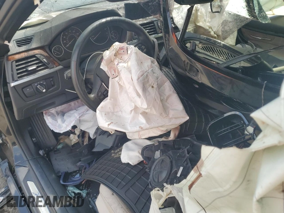 2015 BMW 3 Series 328i xDrive with VIN WBA3B5G53FNS11840, listed as a Copart auction lot 56533605 with Not provided miles and Salvage title. Bid and sale history available at DreamBid. Image 8.