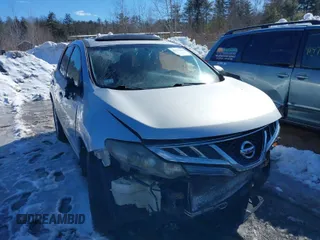 2011 Nissan Murano SV with VIN JN8AZ1MW1BW188286, listed as a IAAI auction lot 41571846 with 173,923 mi miles. Bid and sale history available at carsss.com. Image 1.