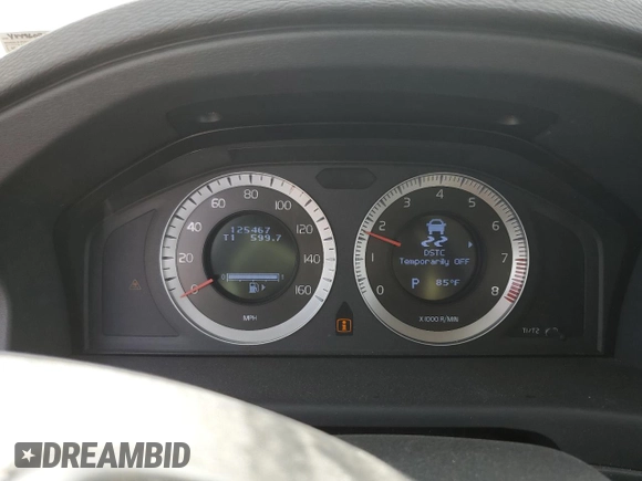 2010 Volvo XC70 3.2L with VIN YV4960BZ0A1093001, listed as a Copart auction lot 48827435 with 125,467 mi miles and Salvage Title. Bid and sale history available at DreamBid. Image 9.