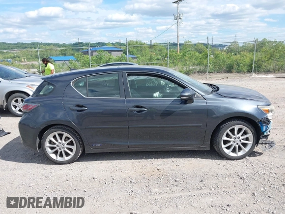 2011 Lexus CT 200h with VIN JTHKD5BH6B2017517, listed as a IAAI auction lot 42297215 with 162,209 mi miles and . Bid and sale history available at DreamBid. Image 14.