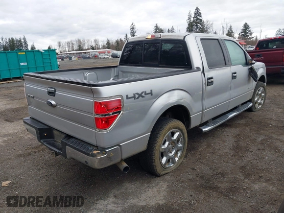 2013 Ford F-150 XL with VIN 1FTFW1ET5DFE08014, listed as a IAAI auction lot 41690487 with 171,644 mi miles. Bid and sale history available at carsss.com. Image 4.