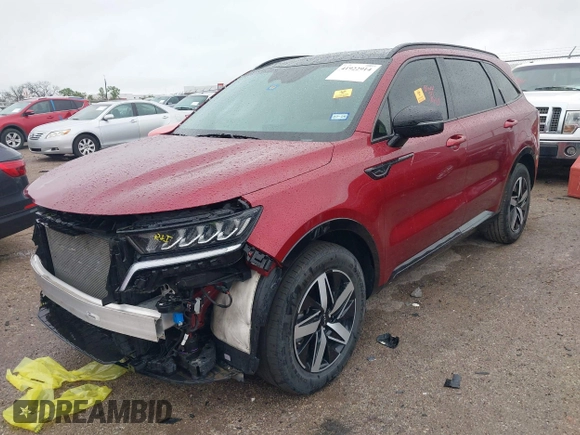 2022 Kia Sorento S with VIN 5XYRL4LC9NG139461, listed as a IAAI auction lot 41922914 with 28,467 mi miles. Bid and sale history available at carsss.com. Image 2.