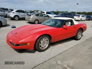 1993 Chevrolet Corvette z VIN 1G1YY33PXP5118732, wystawiony jako Copart lot #74321834 z przebiegiem Nie podano mil oraz Szkoda całkowita • Salvage title. Historia ofert i sprzedaży dostępna na DreamBid. Obrazek 1.