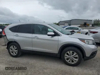 2013 Honda CR-V EX-L z VIN 2HKRM4H72DH623469, wystawiony jako Copart lot #56840385 z przebiegiem 137 287 mil mil oraz Szkody całkowita. Historia ofert i sprzedaży dostępna na DreamBid. Obrazek 4.