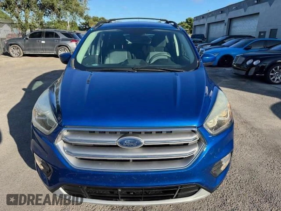 2017 Ford Escape SE with VIN 1FMCU0GD2HUA19806, listed as a Copart auction lot 54800235 with 97,697 mi miles and Salvage Title. Bid and sale history available at carsss.com. Image 5.