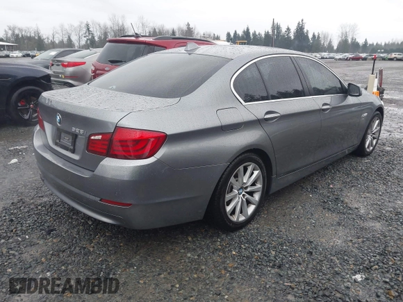 2012 BMW 5 Series 528i xDrive with VIN WBAXH5C52CDW05286, listed as a IAAI auction lot 41216636 with 99,543 mi miles and . Bid and sale history available at DreamBid. Image 4.