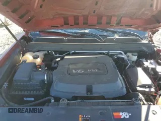 2015 GMC Canyon 2WD with VIN 1GTH5AE30F1182024, listed as a Copart auction lot 77032494 with 55,845 mi miles and Salvage Title. Bid and sale history available at carsss.com. Image 12.