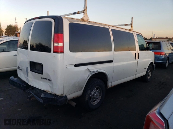 2003 Chevrolet Express Cargo with VIN 1GCGG25V131179481, listed as a Copart auction lot 76137274 with 219,610 mi miles and Salvage Title. Bid and sale history available at DreamBid. Image 3.