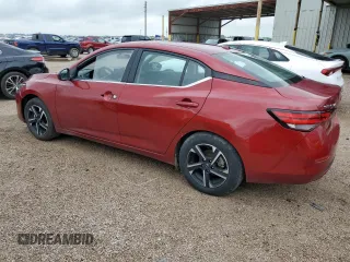 2024 Nissan Sentra SV with VIN 3N1AB8CV6RY350310, listed as a Copart auction lot 54760875 with 37,307 mi miles and Clean Title. Bid and sale history available at DreamBid. Image 2.
