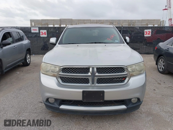 2013 Dodge Durango SXT with VIN 1C4RDHAG8DC647434, listed as a IAAI auction lot 42368085 with 77,533 mi miles and . Bid and sale history available at DreamBid. Image 12.
