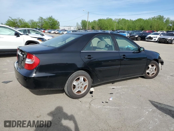 2002 Toyota Camry XLE z VIN 4T1BF32K02U034535, wystawiony jako Copart lot #53894995 z przebiegiem 253 037 mil mil oraz Szkoda całkowita • Salvage title. Historia ofert i sprzedaży dostępna na DreamBid. Obrazek 3.