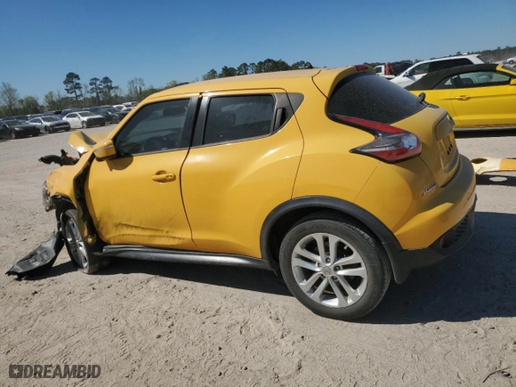2016 Nissan Juke S with VIN JN8AF5MR7GT602819, listed as a Copart auction lot 49993505 with 45,476 mi miles and Salvage Title. Bid and sale history available at carsss.com. Image 2.