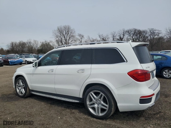 2015 Mercedes-Benz GL-Class GL 550 with VIN 4JGDF7DE6FA511239, listed as a Copart auction lot 51704075 with 164,365 mi miles and Clean Title. Bid and sale history available at carsss.com. Image 2.