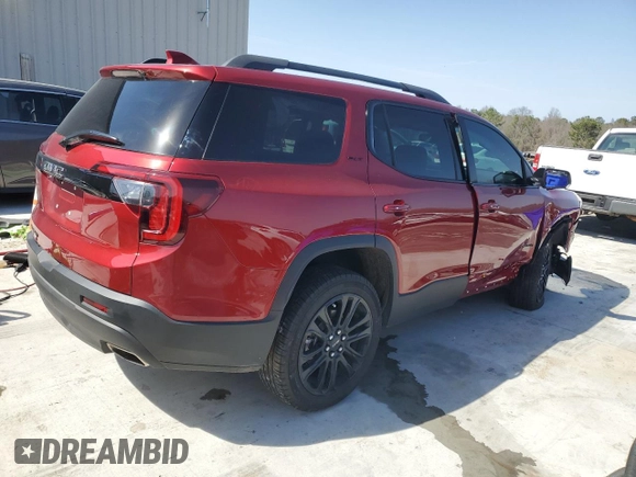 2023 GMC Acadia SLT with VIN 1GKKNMLS1PZ261100, listed as a Copart auction lot 48068175 with 8,309 mi miles and Salvage Title. Bid and sale history available at DreamBid. Image 3.