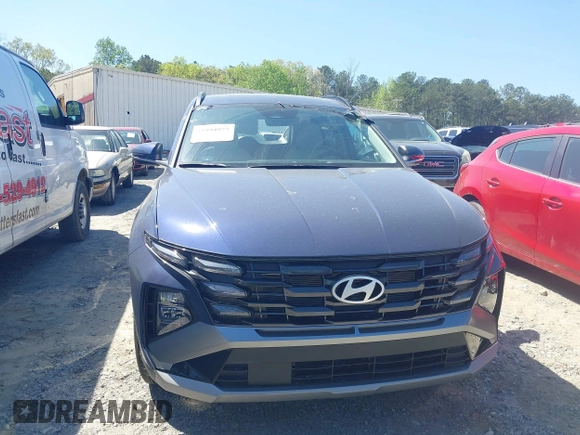 2025 Hyundai Tucson SEL Convenience with VIN 5NMJC3DEXSH527288, listed as a IAAI auction lot 41994977 with 365 mi miles. Bid and sale history available at carsss.com. Image 12.