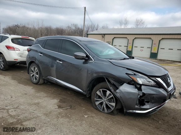 2019 Nissan Murano S with VIN 5N1AZ2MJ4KN140238, listed as a Copart auction lot 85583344 with 108,192 mi miles and Salvage Title. Bid and sale history available at carsss.com. Image 4.