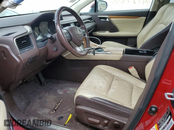 2017 Lexus RX 350 z VIN 2T2BZMCA4HC084282, wystawiony jako Copart lot #49782835 z przebiegiem 70 641 mil mil oraz Szkoda całkowita • Salvage title. Historia ofert i sprzedaży dostępna na DreamBid. Obrazek 7.