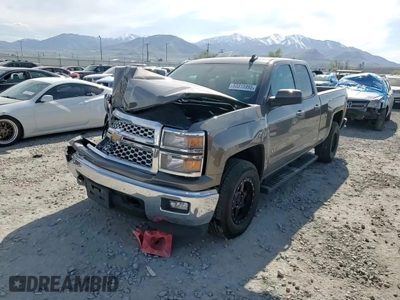 2015 Chevrolet Silverado 1500 LT with VIN 1GCVKREC5FZ216566, listed as a Copart auction lot 53315995 with 165,481 mi miles and Salvage Title. Bid and sale history available at DreamBid. Image 11.