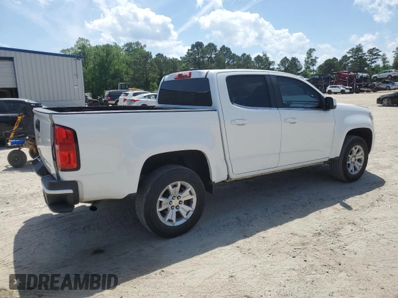 2020 Chevrolet Colorado 4WD LT with VIN 1GCGTCENXL1131110, listed as a Copart auction lot 55503655 with 91,950 mi miles and Salvage title. Bid and sale history available at DreamBid. Image 3.