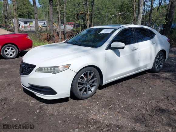 2015 Acura TLX V6 Tech with VIN 19UUB2F55FA012062, listed as a IAAI auction lot 41988475 with 187,002 mi miles. Bid and sale history available at carsss.com. Image 17.