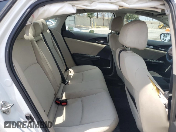 2018 Honda Civic EX with VIN 2HGFC2F78JH506451, listed as a Copart auction lot 54977565 with 41,227 mi miles and Salvage Title. Bid and sale history available at DreamBid. Image 10.