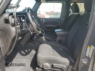 2020 Jeep Wrangler Unlimited Willys with VIN 1C4HJXDN3LW117023, listed as a Copart auction lot 43269955 with 44,182 mi miles and Salvage title. Bid and sale history available at DreamBid. Image 7.