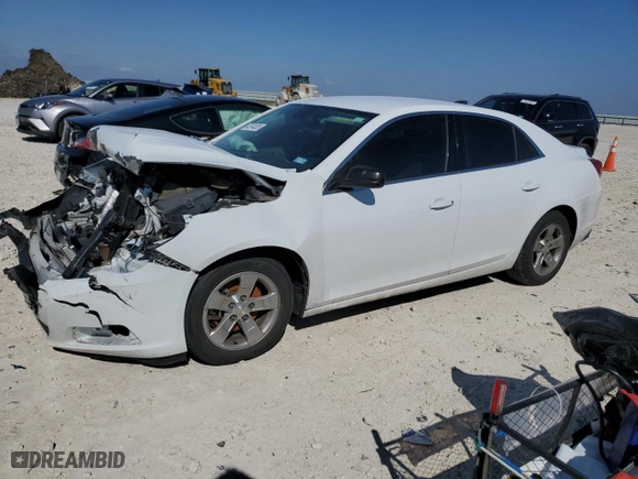 2015 Chevrolet Malibu LS with VIN 1G11A5SL9FF288749, listed as a Copart auction lot 43974285 with 0 mi miles and Clean Title. Bid and sale history available at carsss.com. Image 1.