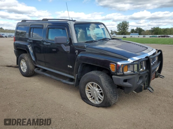 2008 Hummer H3 SUV with VIN 5GTEN13E188198551, listed as a Copart auction lot 75030714 with 119,728 mi miles and Clean Title. Bid and sale history available at carsss.com. Image 4.
