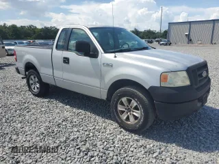 2005 Ford F-150 XL with VIN 1FTRF12225NC03167, listed as a Copart auction lot 61046445 with 153,050 mi miles and Salvage title. Bid and sale history available at DreamBid. Image 4.