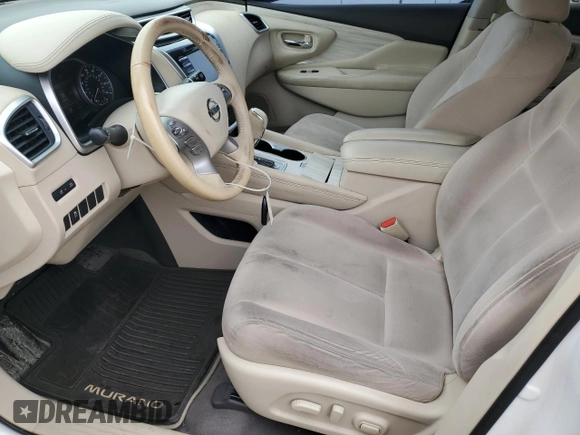 2017 Nissan Murano SV with VIN 5N1AZ2MGXHN178781, listed as a Copart auction lot 42209145 with 82,424 mi miles and Salvage Title. Bid and sale history available at carsss.com. Image 7.