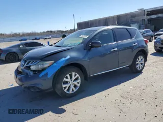 2013 Nissan Murano SV with VIN JN8AZ1MW1DW308834, listed as a Copart auction lot 46467555 with 151,686 mi miles and Salvage Title. Bid and sale history available at carsss.com. Image 1.
