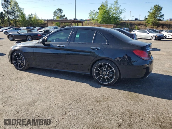 2019 Mercedes-Benz C 300 with VIN 55SWF8DB9KU305969, listed as a Copart auction lot 52732475 with 60,343 mi miles and Salvage title. Bid and sale history available at DreamBid. Image 2.