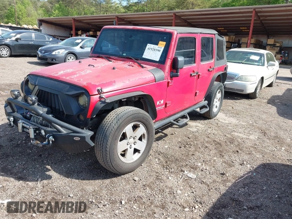 2007 Jeep Wrangler Unlimited X with VIN 1J4GB39197L150245, listed as a IAAI auction lot 41920390 with 239,532 mi miles and . Bid and sale history available at DreamBid. Image 2.