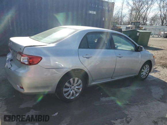 2013 Toyota Corolla L with VIN 5YFBU4EE8DP165637, listed as a Copart auction lot 54437445 with 131,112 mi miles and Clean Title. Bid and sale history available at DreamBid. Image 3.