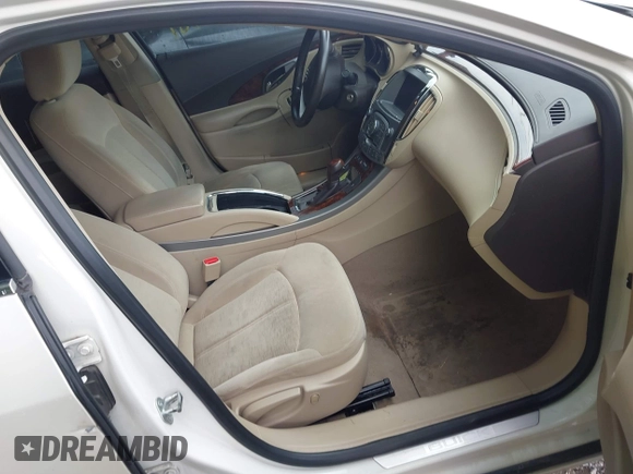 2013 Buick LaCrosse with VIN 1G4GA5ER9DF185664, listed as a IAAI auction lot 42745181 with 194,484 mi miles and . Bid and sale history available at DreamBid. Image 5.