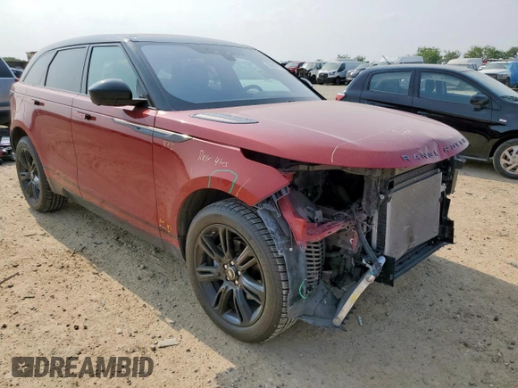 2020 Land Rover Range Rover Velar R-Dynamic S with VIN SALYK2EX0LA246200, listed as a Copart auction lot 56697125 with 54,994 mi miles and Salvage title. Bid and sale history available at DreamBid. Image 4.