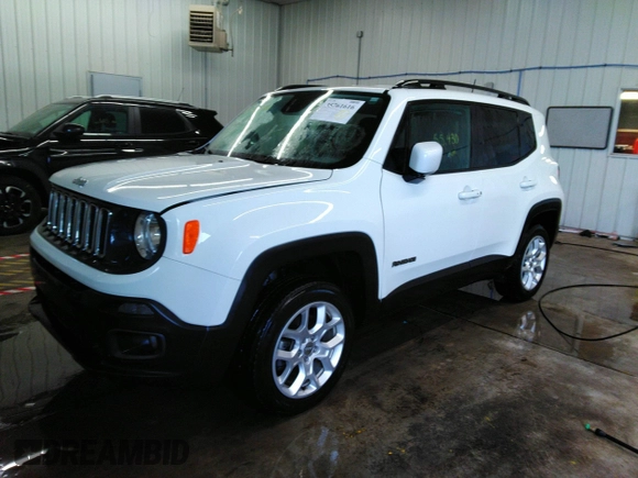 2018 Jeep Renegade Latitude with VIN ZACCJBBB8JPH73797, listed as a IAAI auction lot 35761616 with 55,430 mi miles and . Bid and sale history available at DreamBid. Image 2.