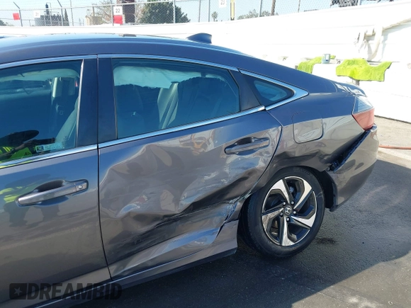 2021 Honda Insight EX with VIN 19XZE4F50ME011659, listed as a IAAI auction lot 42003199 with 119,623 mi miles and . Bid and sale history available at carsss.com. Image 6.
