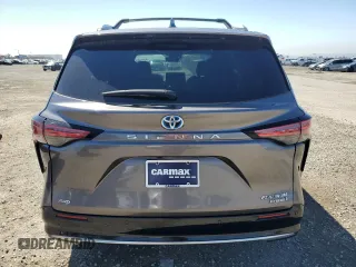 2023 Toyota Sienna Platinum with VIN 5TDESKFC2PS106874, listed as a Copart auction lot 50348725 with 10,329 mi miles and Non Repairable. Bid and sale history available at DreamBid. Image 6.