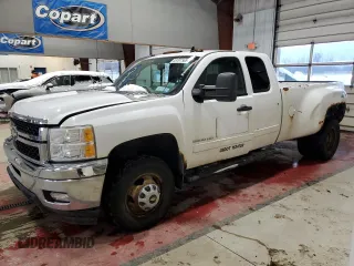 2011 Chevrolet Silverado 3500HD LTZ with VIN 1GC5K0C83BZ443971, listed as a Copart auction lot 88707565 with 282,783 mi miles and Salvage Title. Bid and sale history available at DreamBid. Image 1.