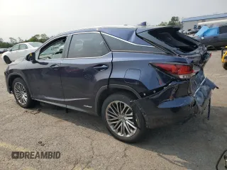 2020 Lexus RX 450h with VIN 2T2JGMDA0LC053815, listed as a Copart auction lot 58234665 with 48,002 mi miles and Salvage title. Bid and sale history available at DreamBid. Image 2.