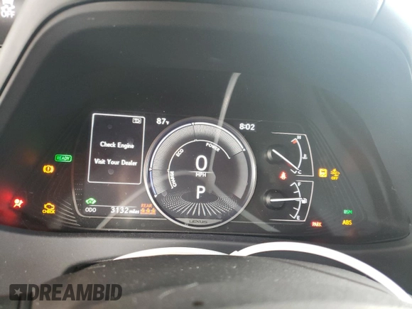 2023 Lexus UX 250h Premium с VIN JTHP6JBH5P2141181, выставлен на аукционе Copart как лот 58265074 с пробегом 3 132 миль миль и На запчасти • Non repairable. История ставок и продаж доступна на DreamBid. Изображение 9.