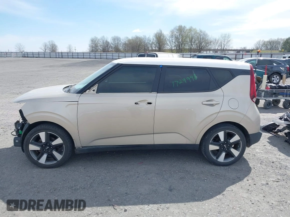 2020 Kia Soul EX with VIN KNDJ33AU5L7073908, listed as a IAAI auction lot 41816282 with 53,002 mi miles. Bid and sale history available at carsss.com. Image 15.