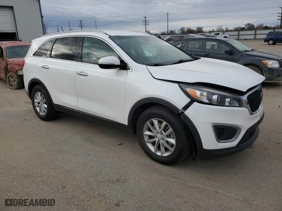 2017 Kia Sorento LX V6 with VIN 5XYPG4A57HG194298, listed as a Copart auction lot 48963215 with 117,738 mi miles and Salvage Title. Bid and sale history available at carsss.com. Image 4.