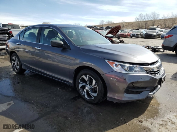 2017 Honda Accord Sedan LX with VIN 1HGCR2F39HA249663, listed as a Copart auction lot 47682125 with 55,093 mi miles and Salvage Title. Bid and sale history available at carsss.com. Image 4.
