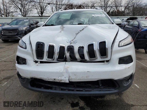 2017 Jeep Cherokee Latitude with VIN 1C4PJMCB6HD234261, listed as a Copart auction lot 51117525 with 92,176 mi miles and Salvage Title. Bid and sale history available at carsss.com. Image 5.
