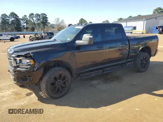 2024 Ram 2500 Big Horn with VIN 3C6UR5DJ1RG115701, listed as a Copart auction lot 47397205 with 63,350 mi miles and Salvage Title. Bid and sale history available at carsss.com. Image 1.