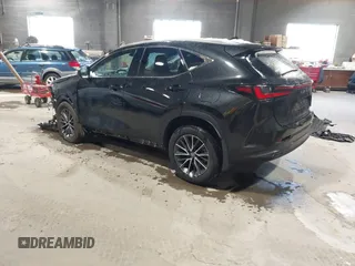 2024 Lexus NX with VIN 2T2AGCEZ5RC053557, listed as a IAAI auction lot 41340693 with 17,026 mi miles. Bid and sale history available at carsss.com. Image 3.