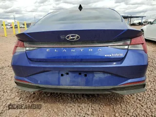 2023 Hyundai Elantra Blue z VIN KMHLM4AJ7PU077401, wystawiony jako Copart lot #49180065 z przebiegiem 55 927 mil mil oraz Szkoda całkowita • Salvage title. Historia ofert i sprzedaży dostępna na DreamBid. Obrazek 6.